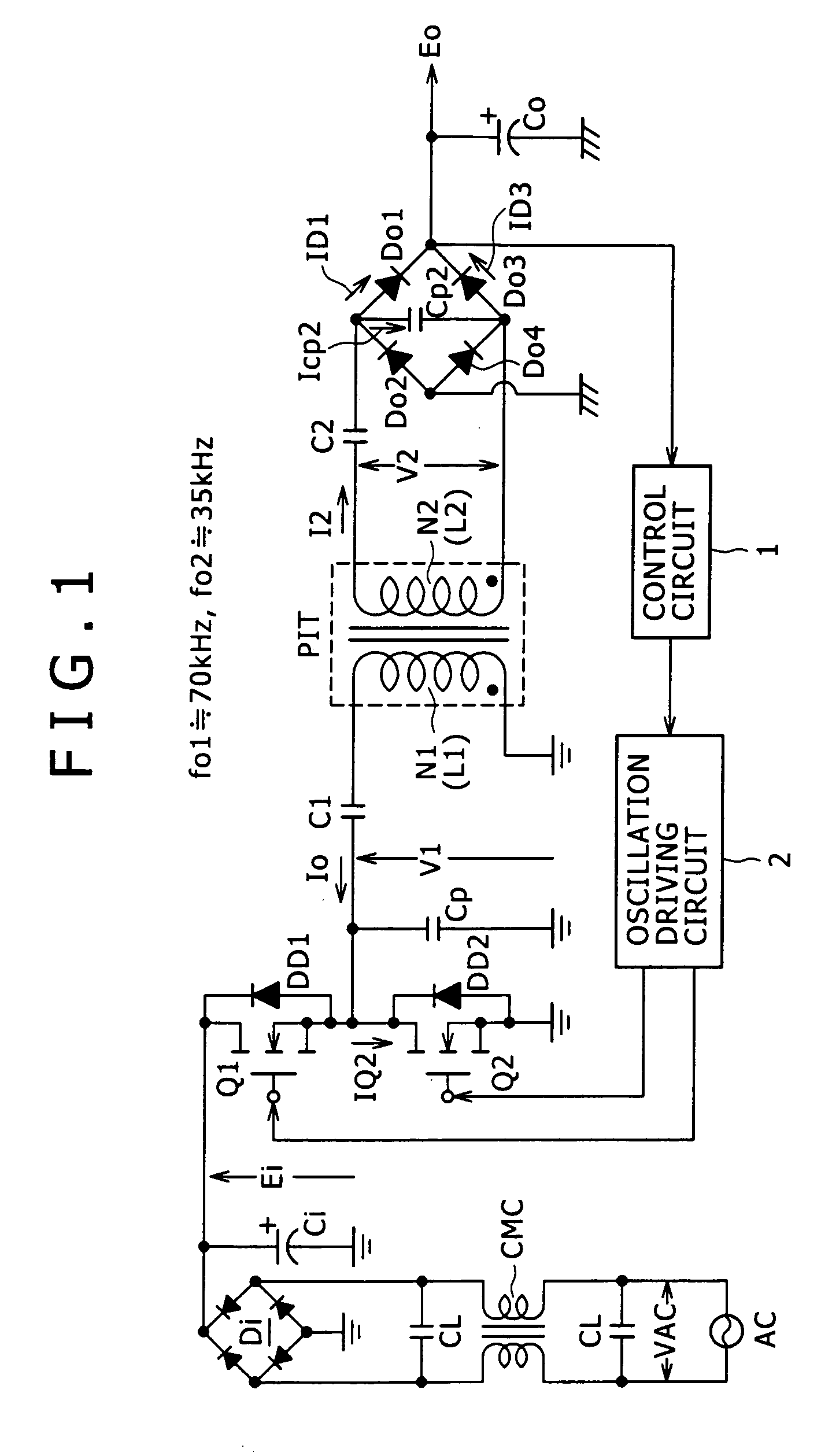 Switching power supply circuit