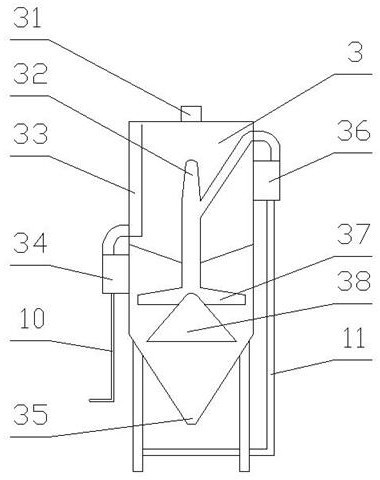 Self-cleaning device of belt type sludge dewatering machine