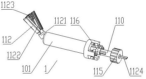 A prostate puncture device