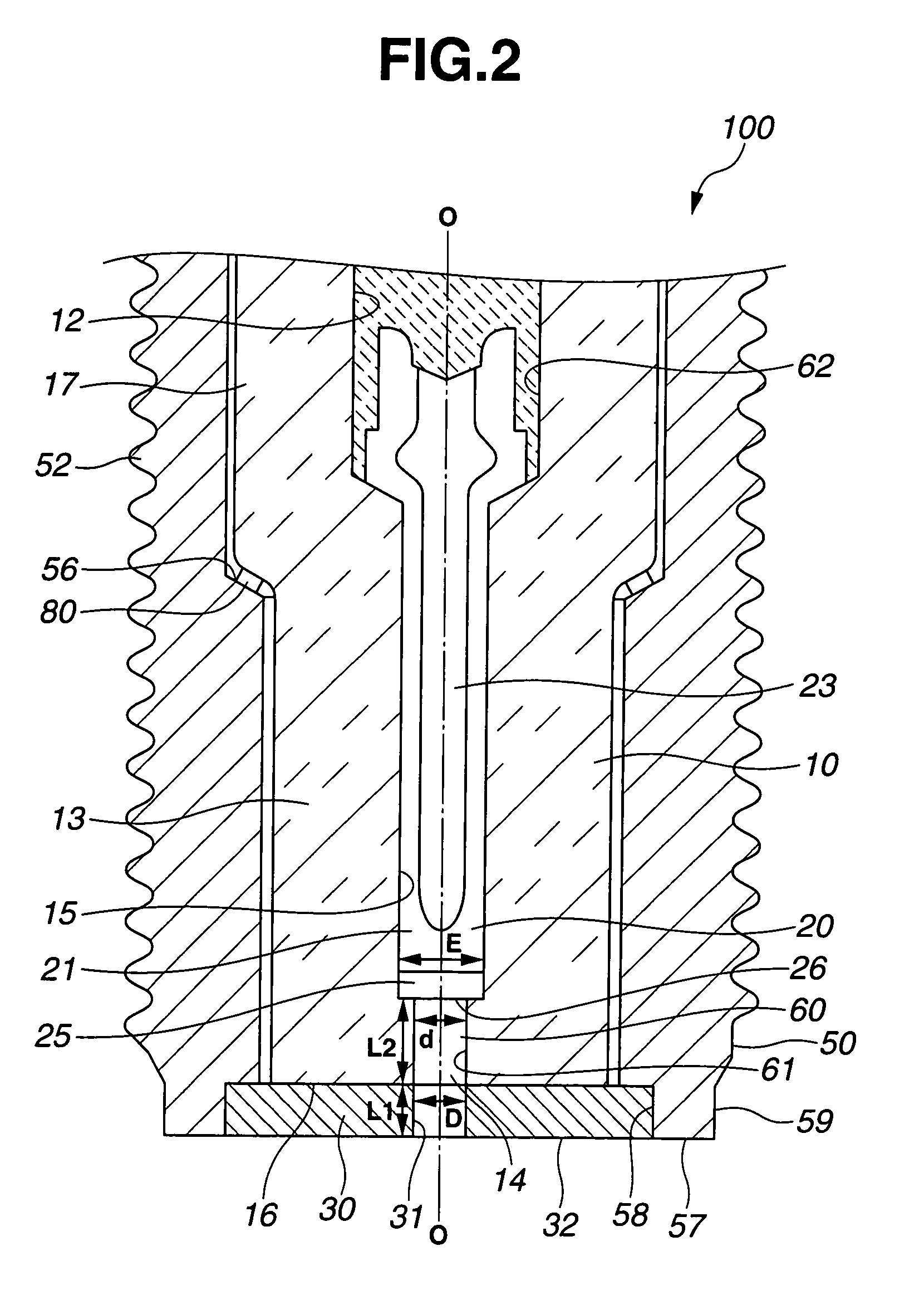 Plasma-jet spark plug and ignition system