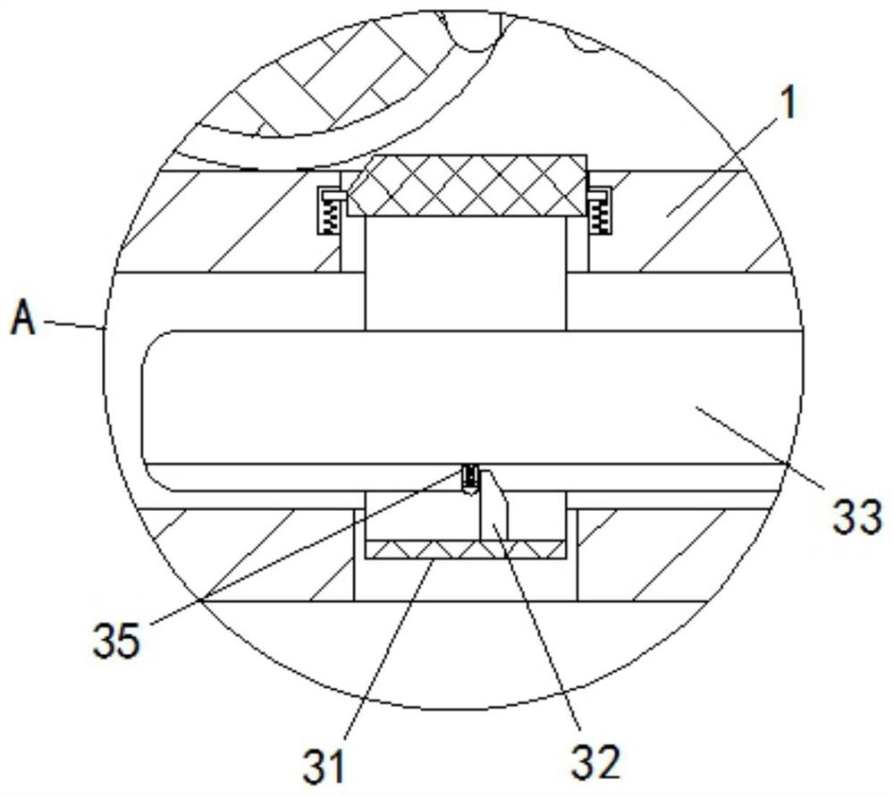 Municipal construction guardrail with collision buffering function