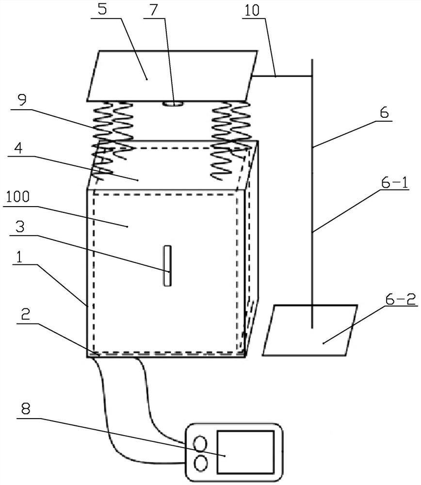 Device and method for monitoring thermal expansion stress and deformation of foamed concrete under confinement