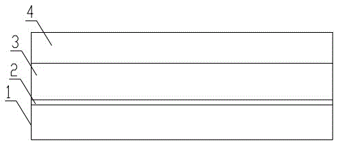 Preparation method of epitaxial wafer for FRD