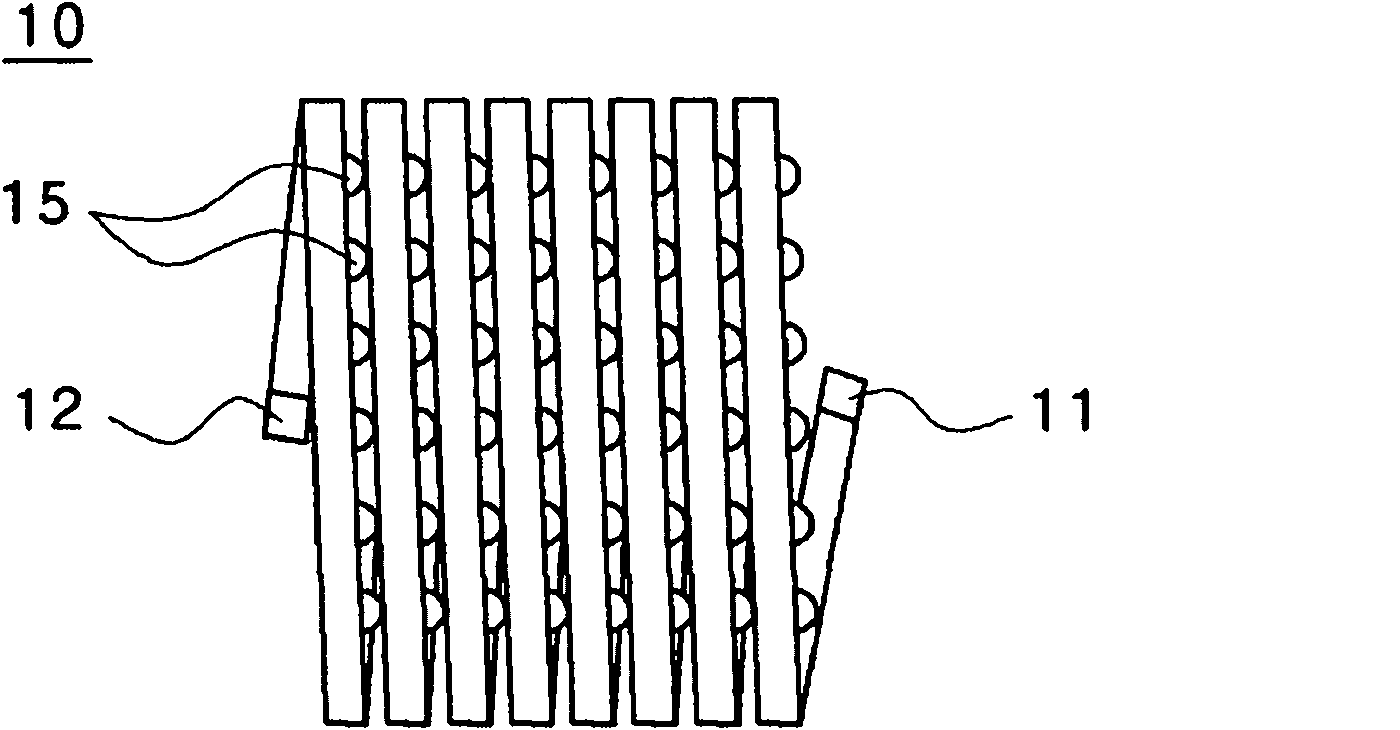 Plane type heat exchanger