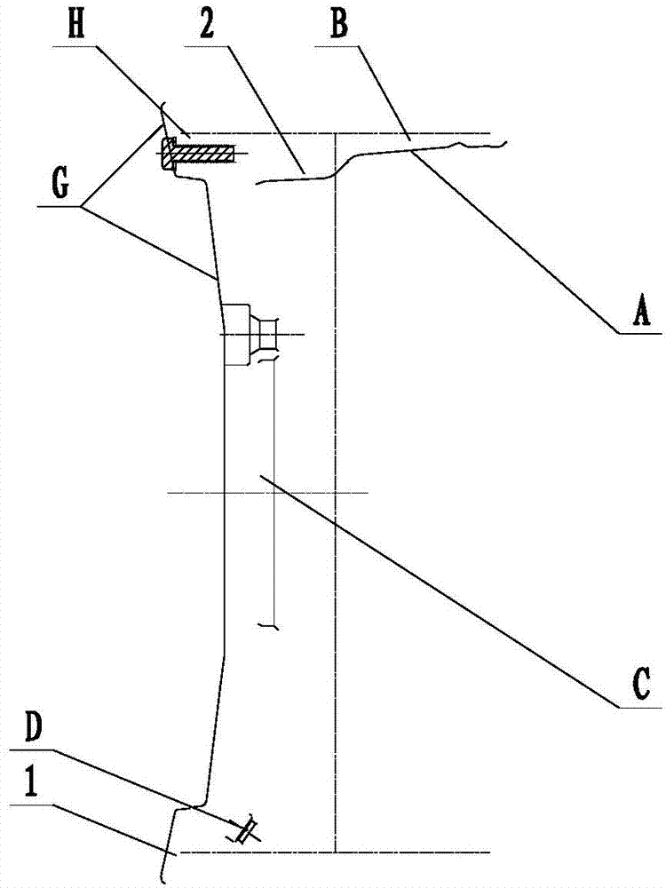 Processing technology of integrated aluminum wheel hub and lock ring