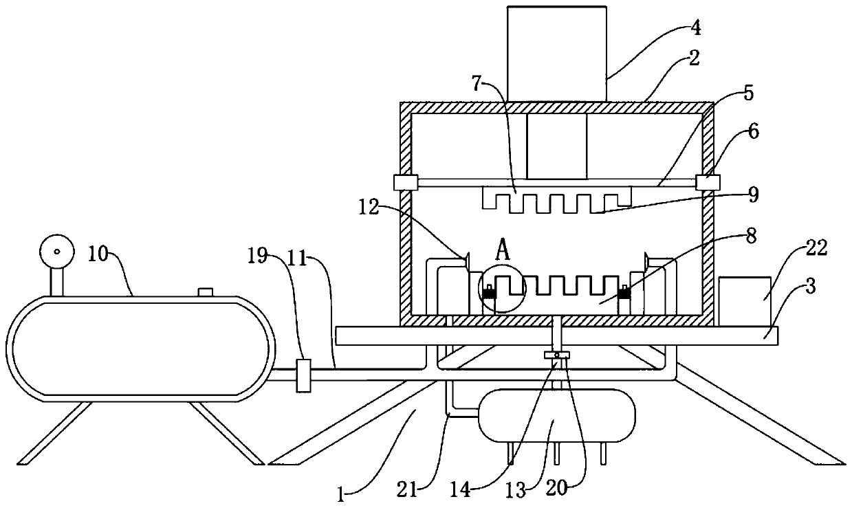 Mechanical mold with cooling function