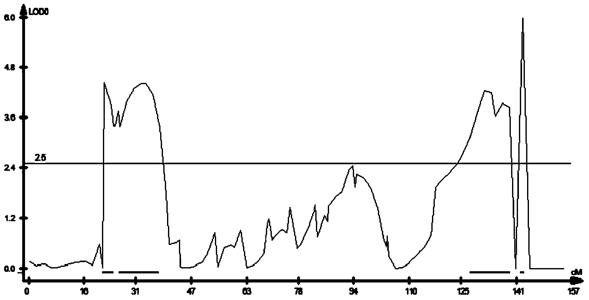 Oil content character main gene locus of rape 6F313 and applications thereof