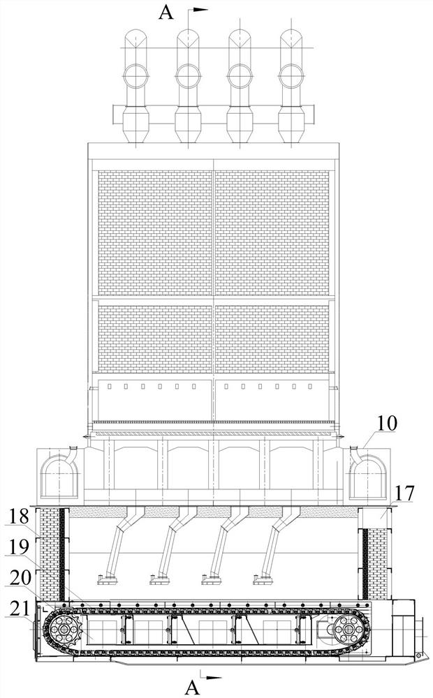 A VOCS waste gas adsorbent desorption pyrolysis process