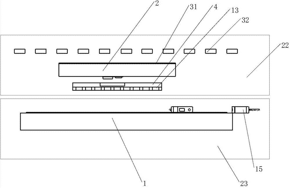 Moving-iron cableless six-degree-of-freedom magnetic levitation motion platform with vacuum cover