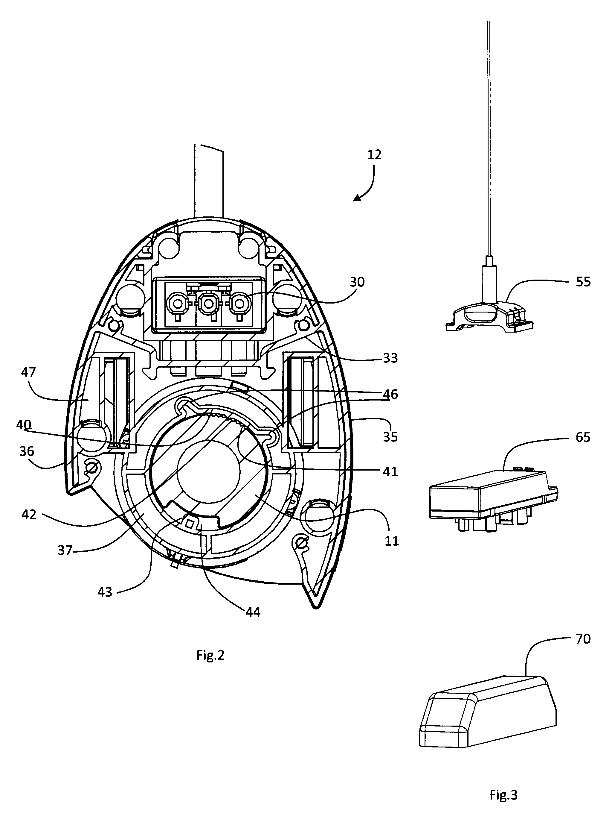 Illuminator having improved distance illumination