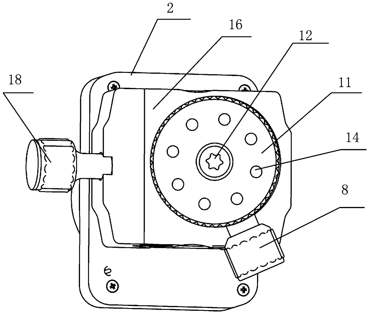 A portable all-angle safety lighting device