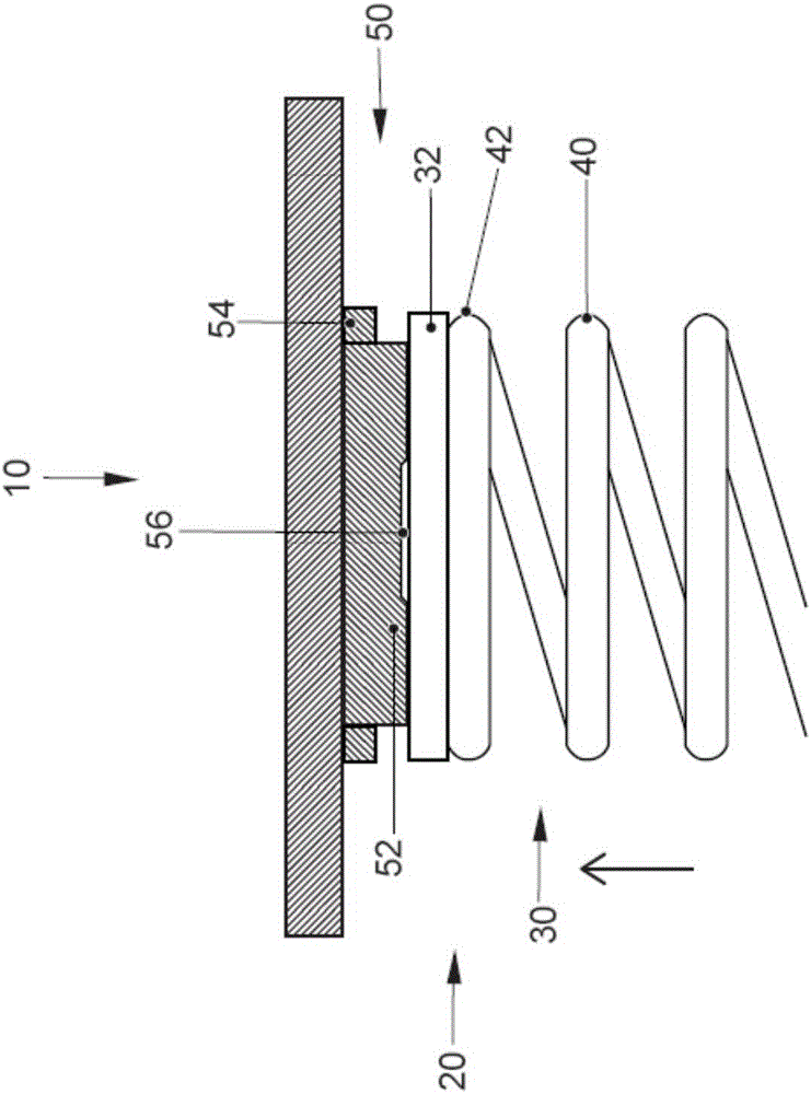 Chassis device for suspension system of vehicle wheel chassis