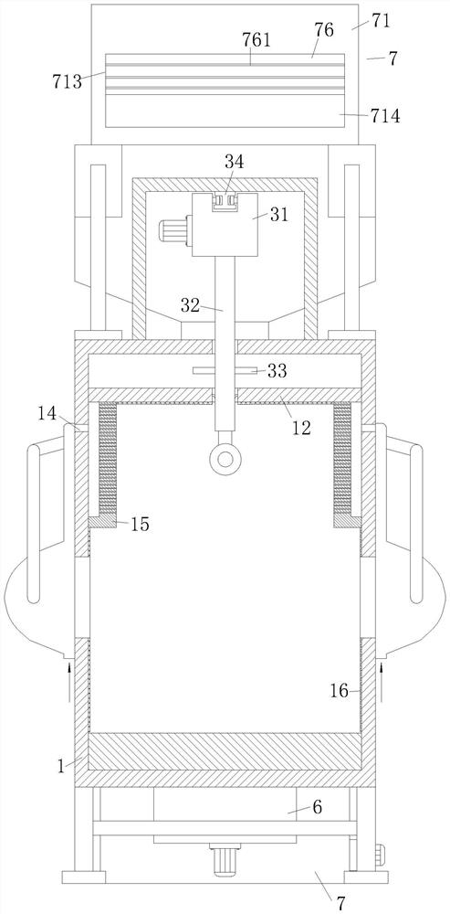 Pneumatic numerical control shot blasting machine