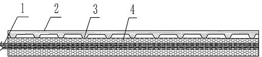 Bulletproof roof top plate and manufacturing method