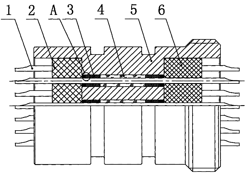 Sealed switching connector