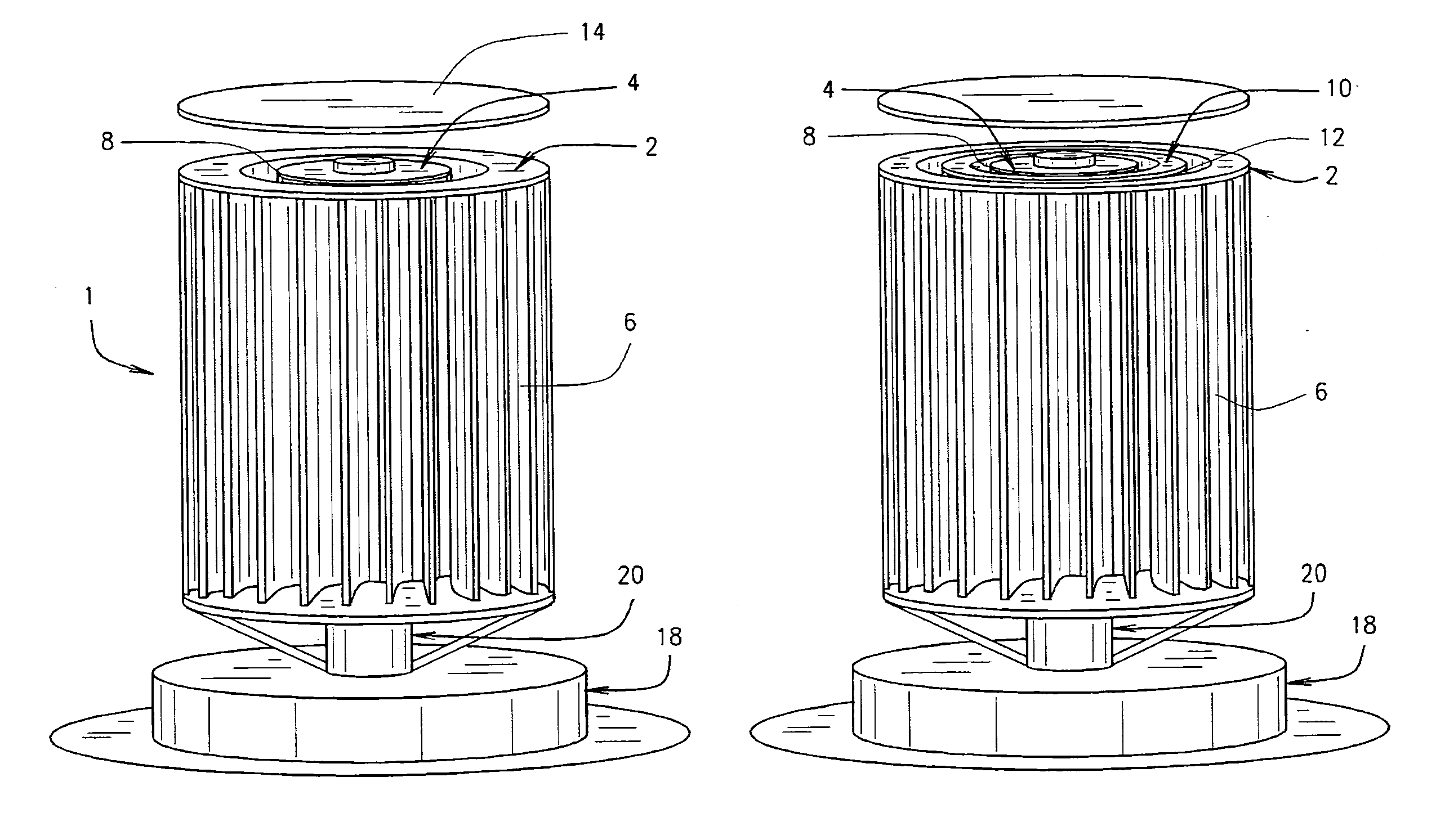 Horizontal axis multiple stages wind turbine