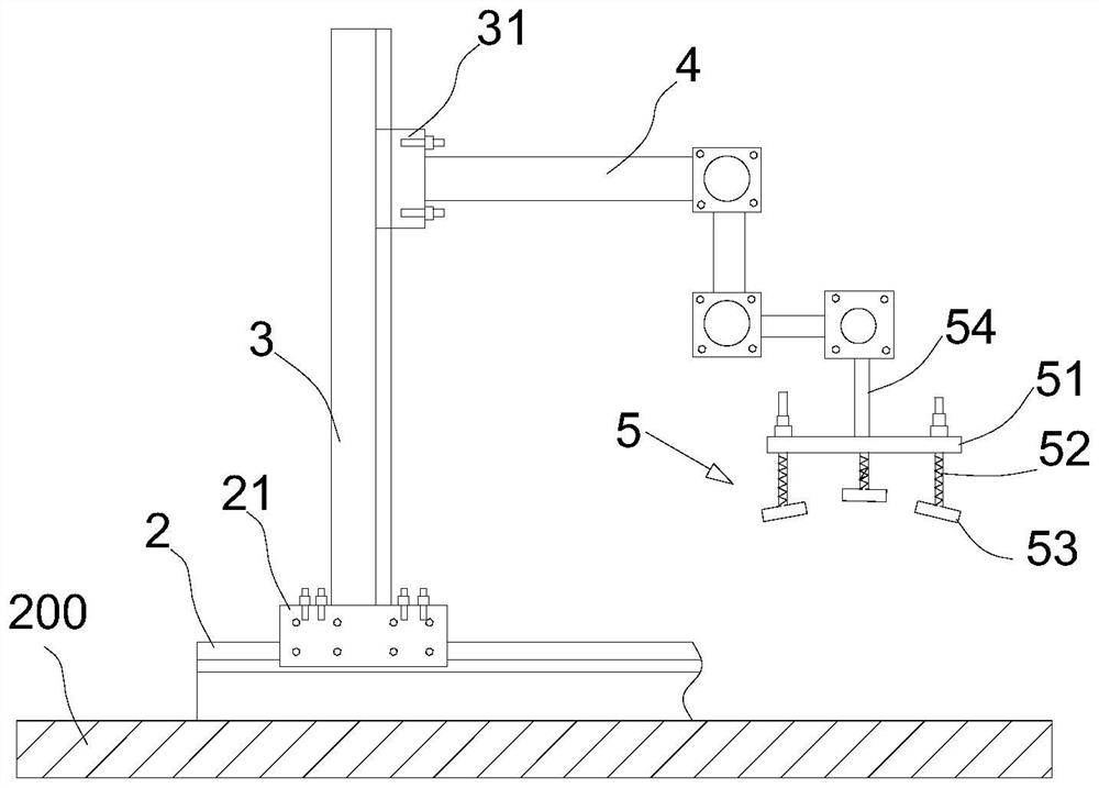 Detection robot control system suitable for vehicle-mounted switch cabinet robot operation