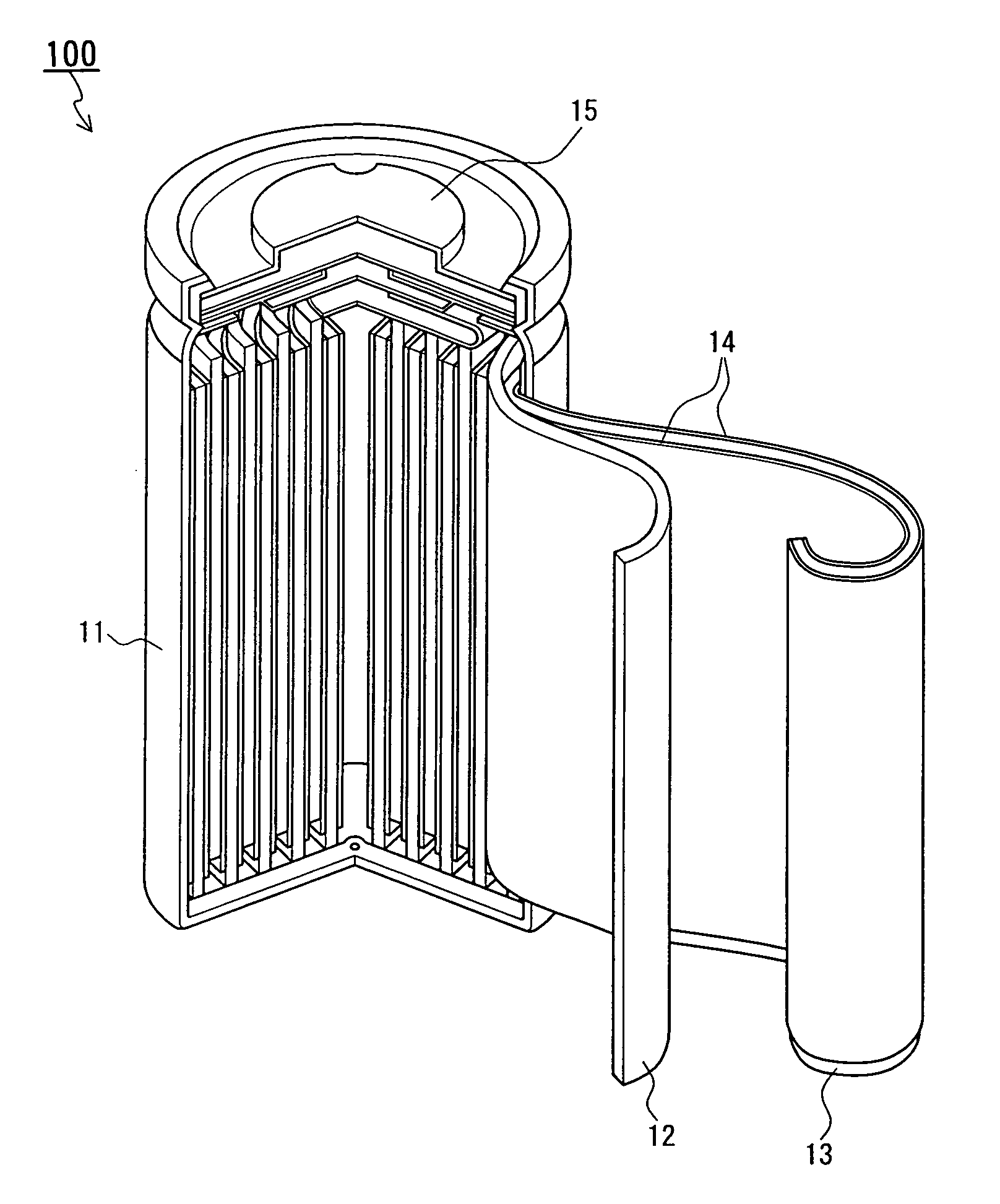 Non-aqueous electrolyte secondary battery and method for producing active material substance used for anode thereof