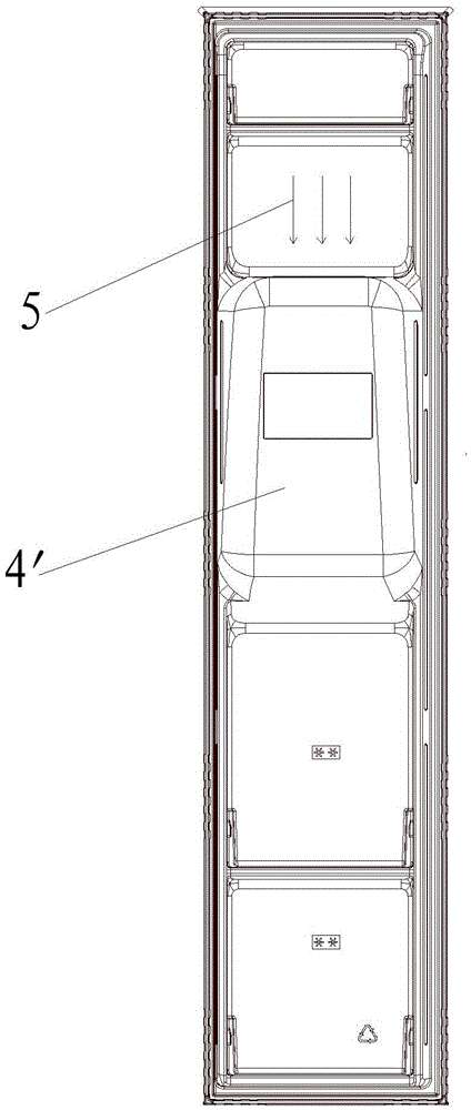 Refrigerator ice outlet decoration cover and refrigerator