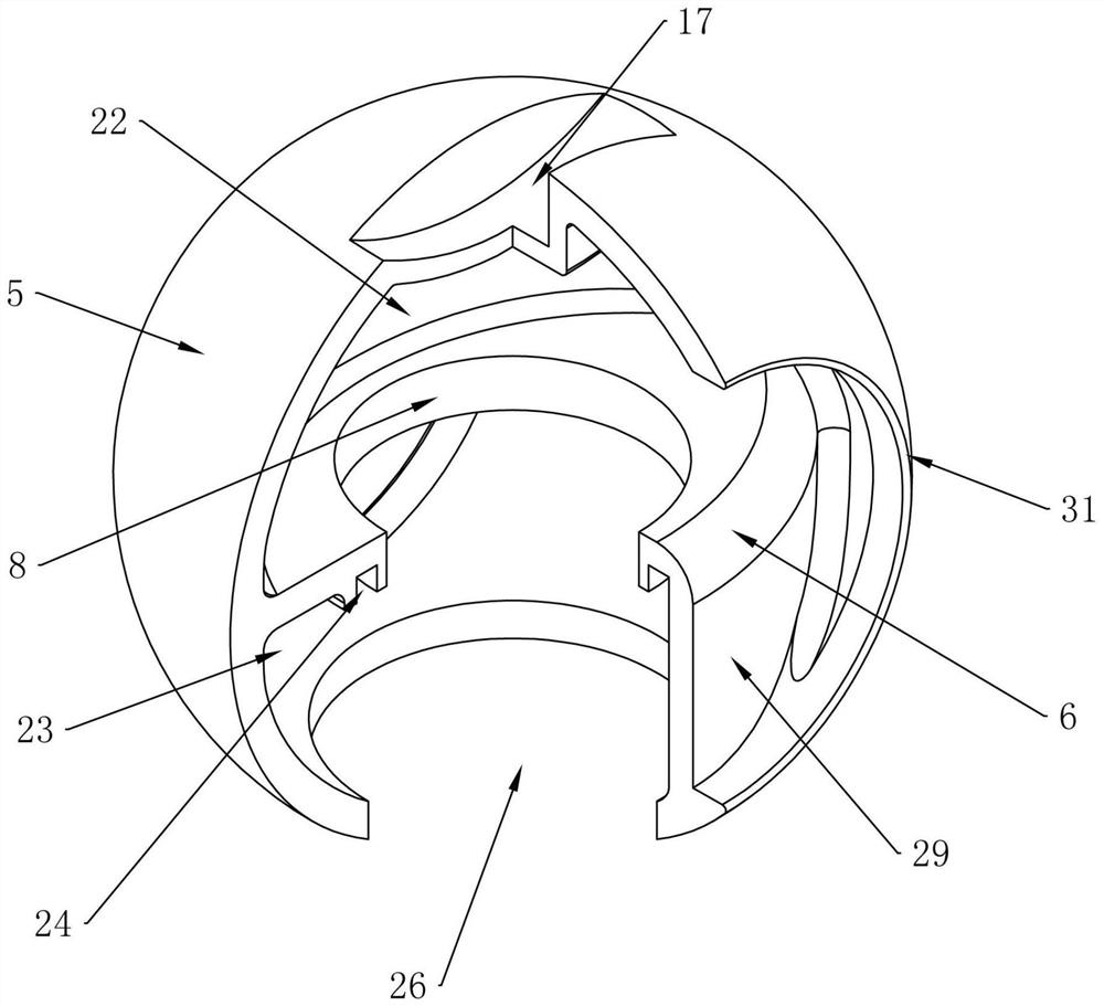 Filter ball valve