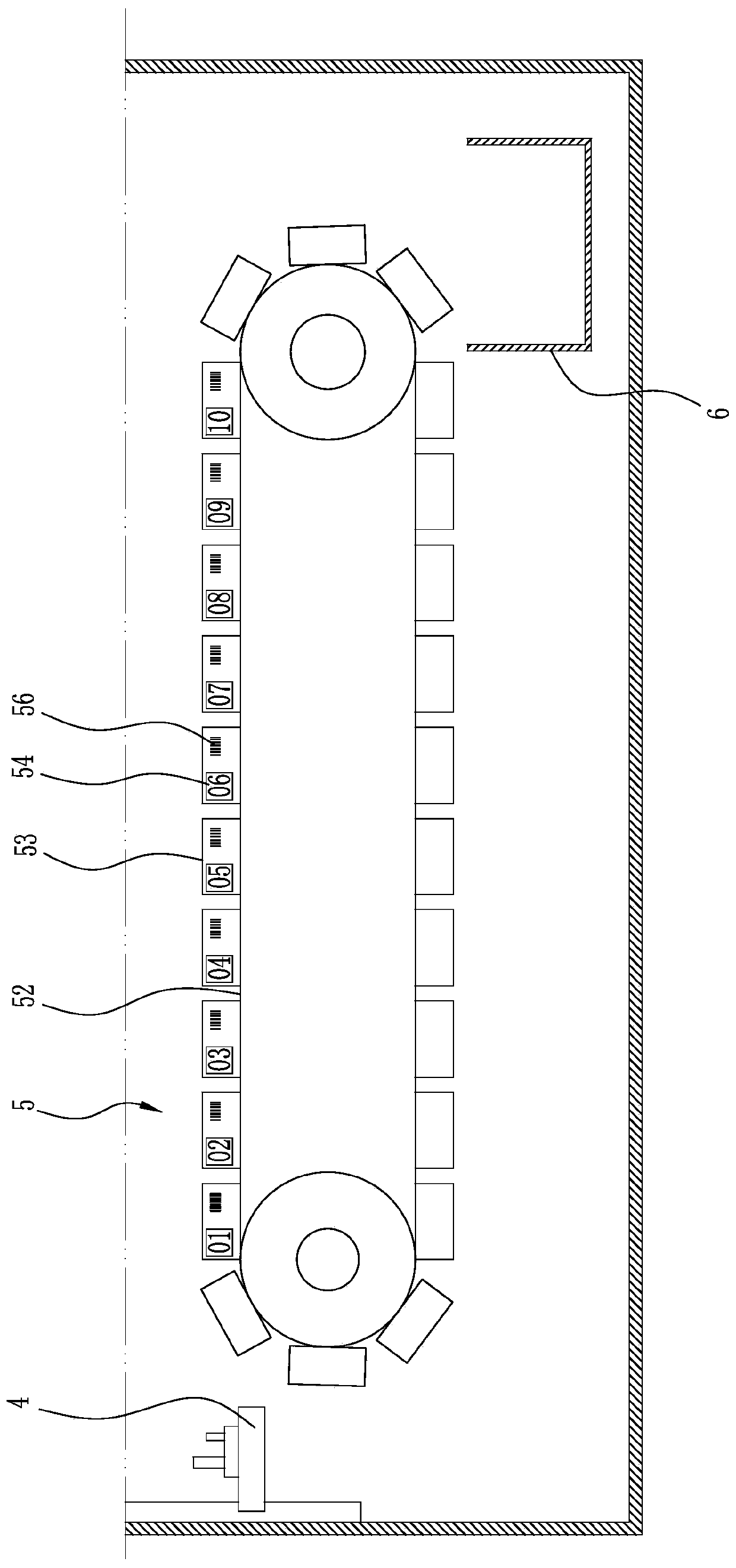 Pipelining method and system for treating blood transfusion compatibility detection samples