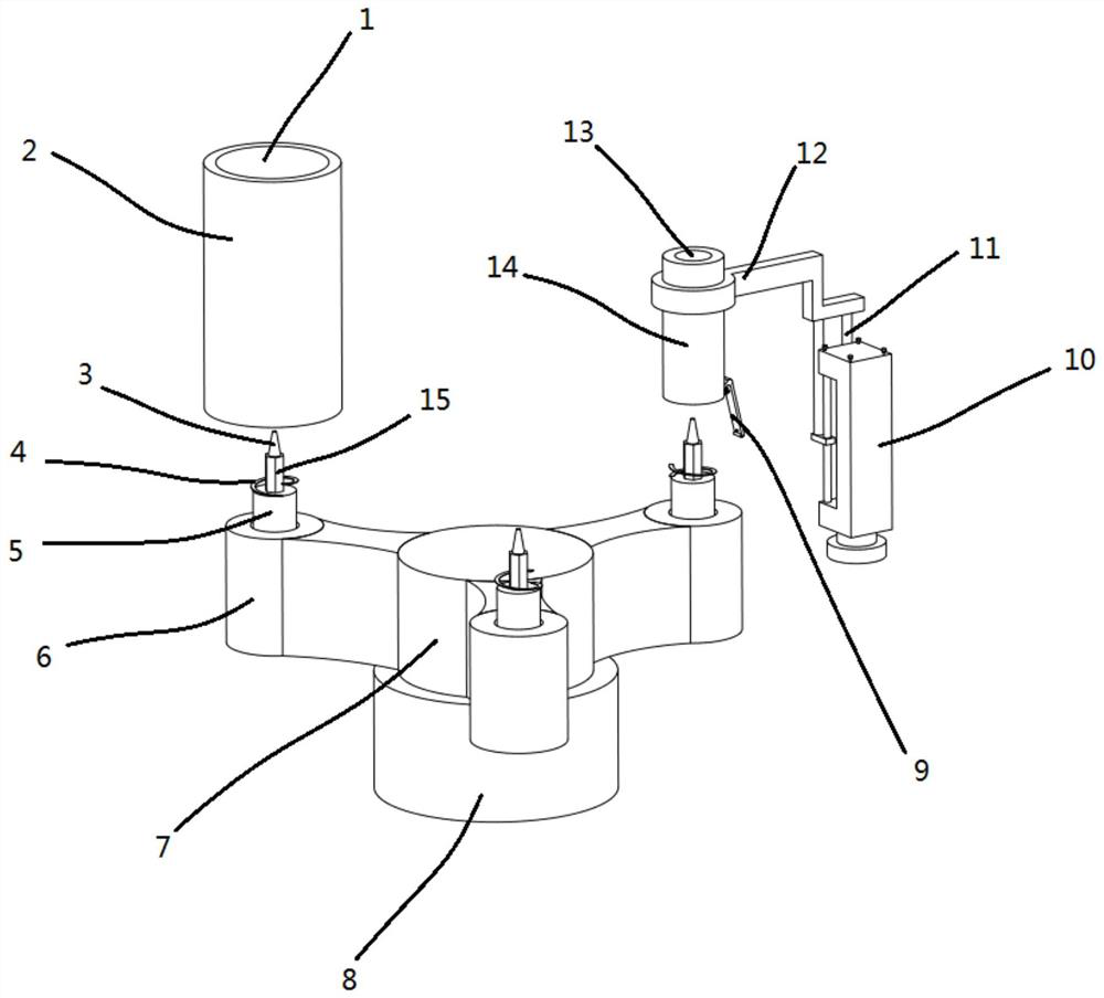 Shared platform food material processing device based on Internet of Things