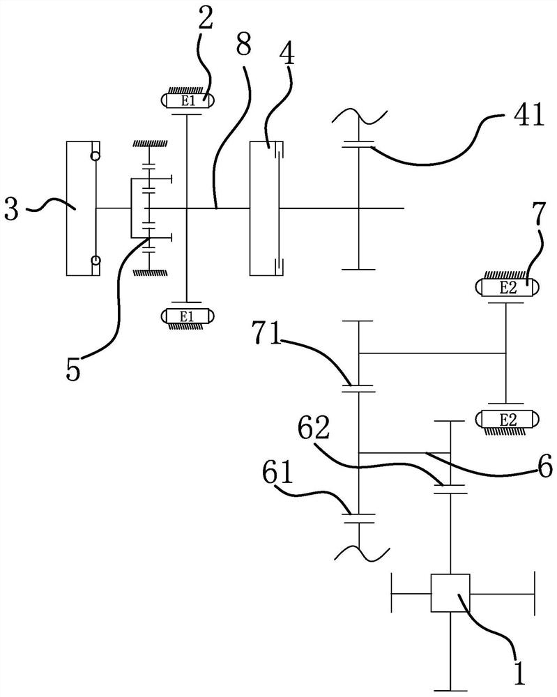 DMT dual-motor hybrid transmission