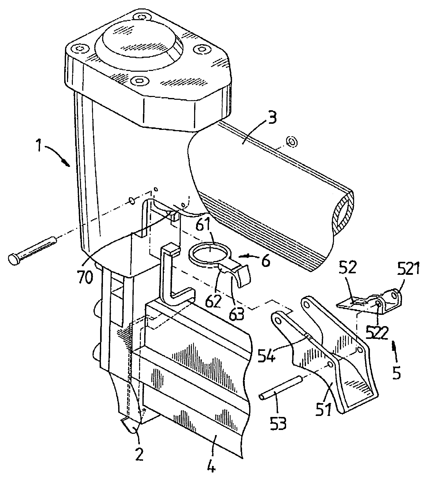 Trigger switch structure of nail driver