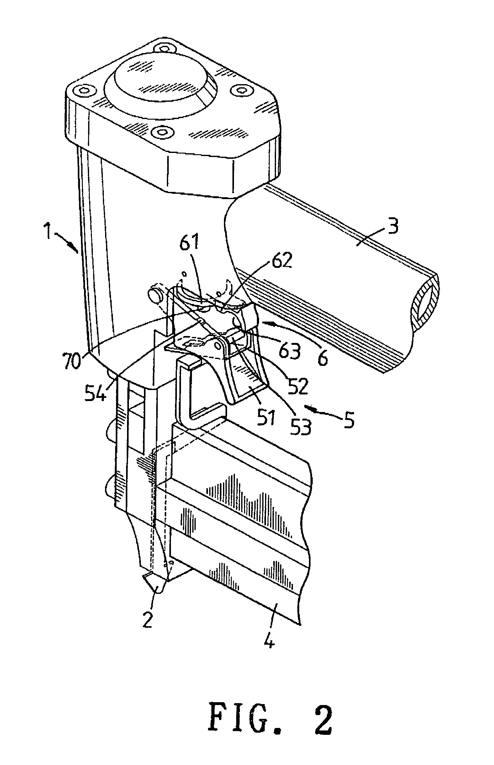 Trigger switch structure of nail driver