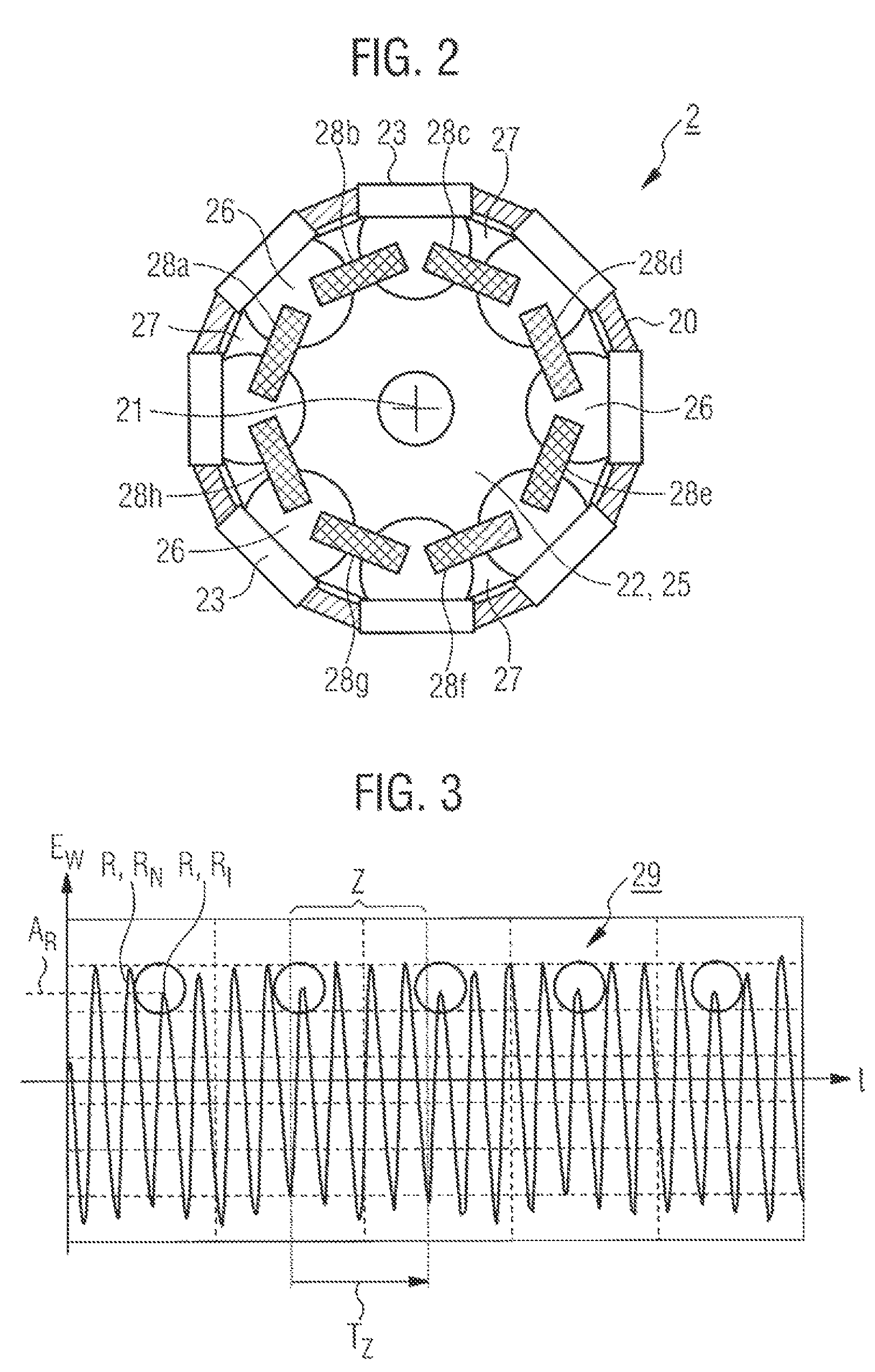 Correction of counting errors in the evaluation of current ripples in a DC motor