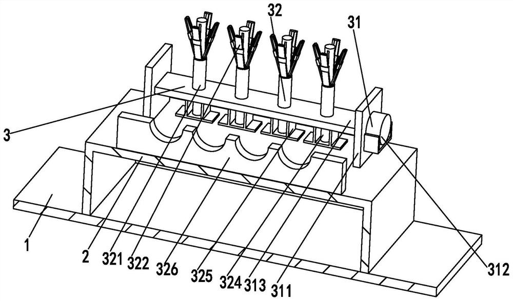 A plastic bottle segmentation environmental protection recycling equipment