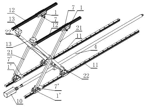 Scanning bed