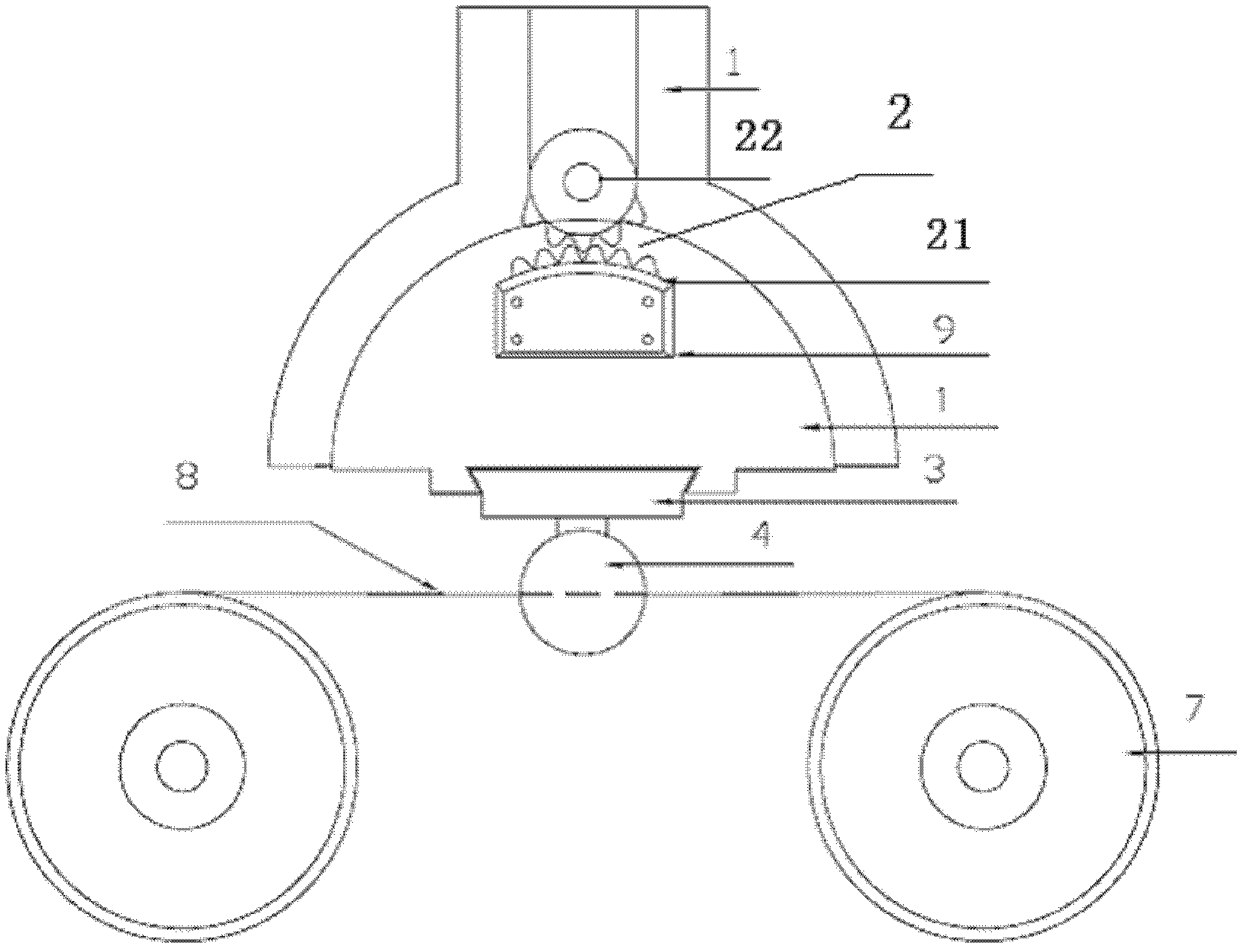 Sapphire slice electric swing mechanism