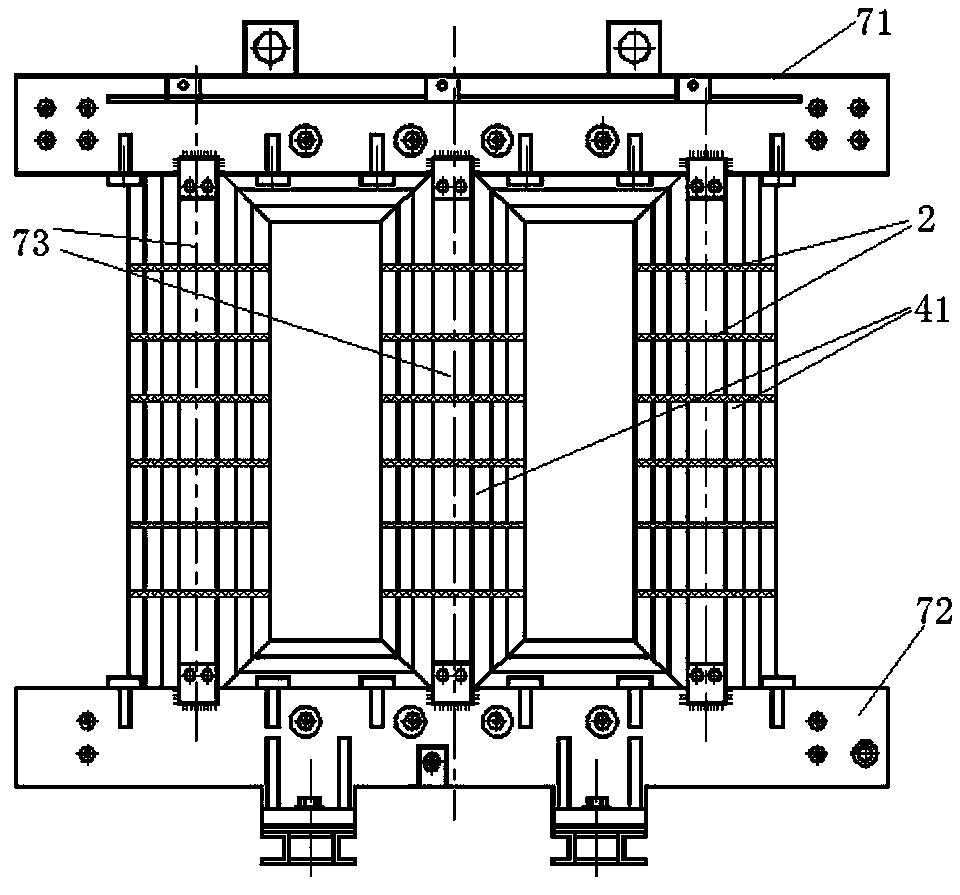 A method for manufacturing a transformer core and a transformer core manufacture device for realizing the method