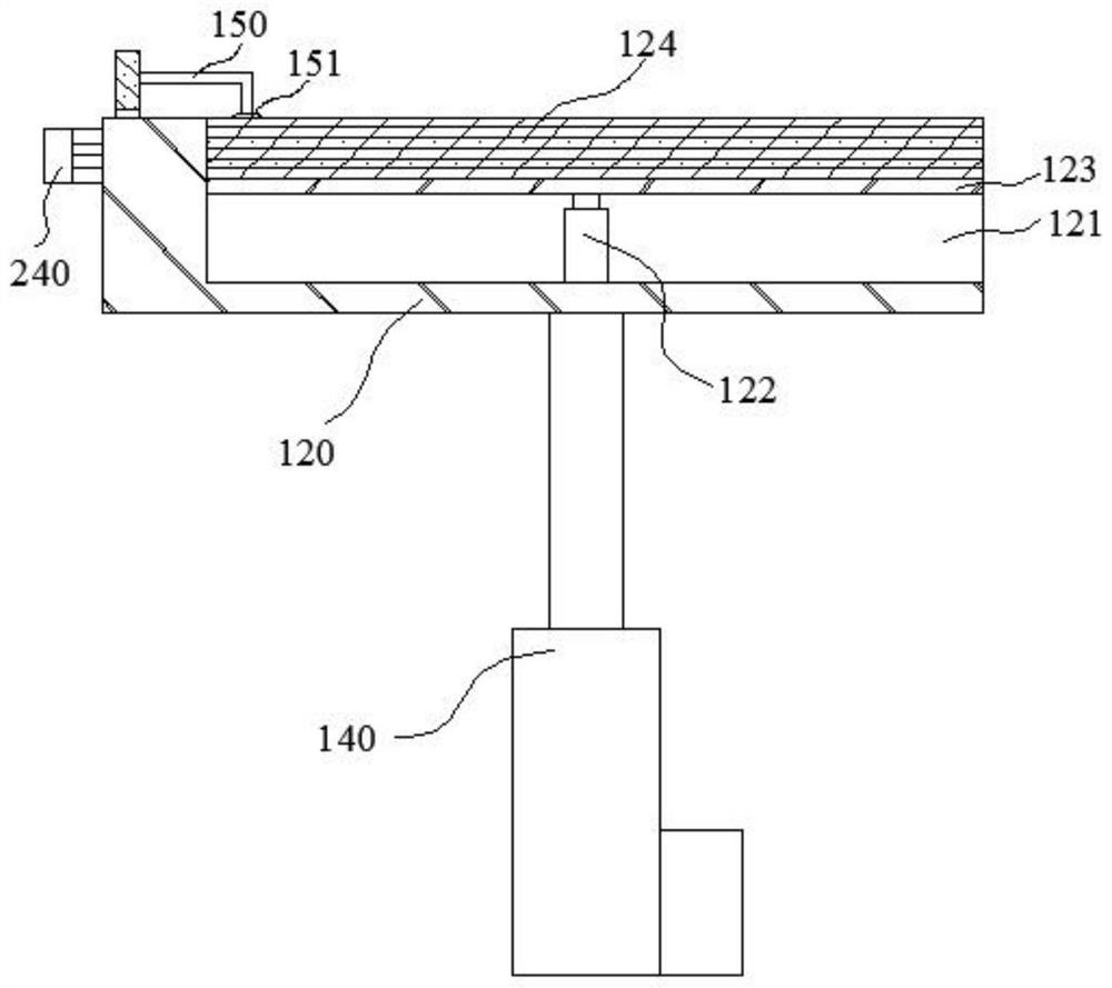 An intelligent collection and arrangement device and method for tableware in an unmanned restaurant