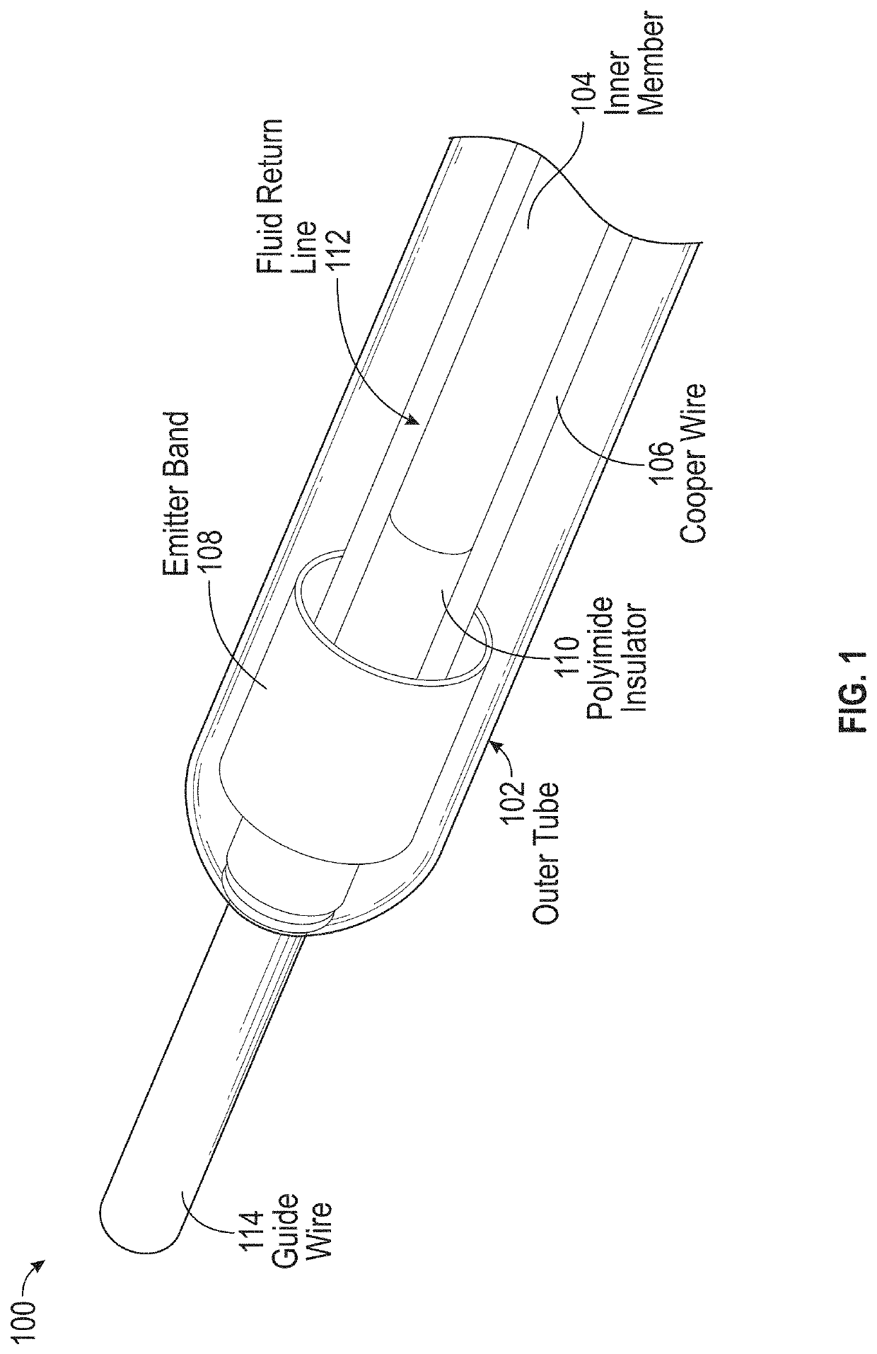 Device and method for generating forward directed shock waves