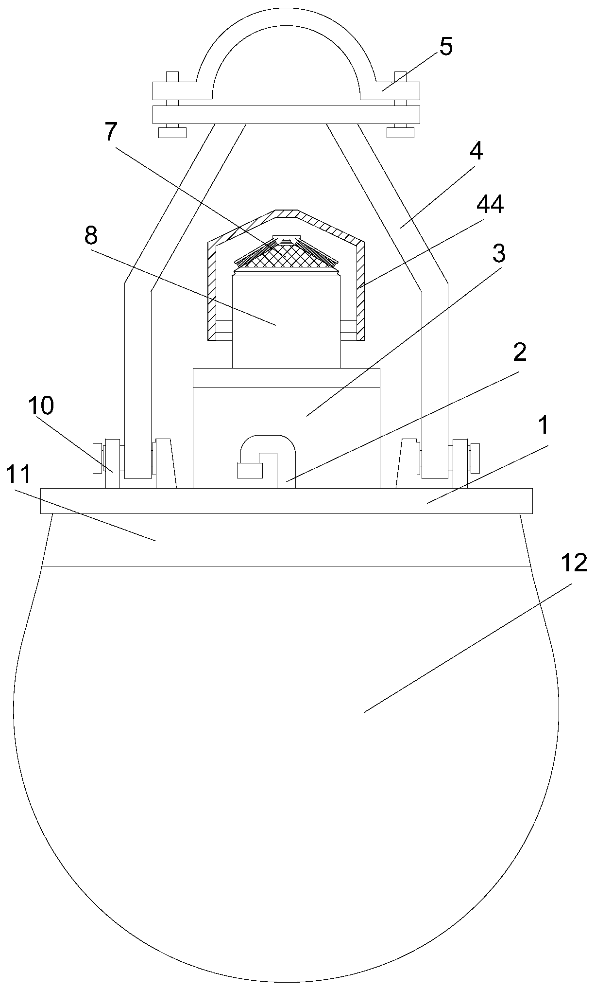 Site safety monitoring device