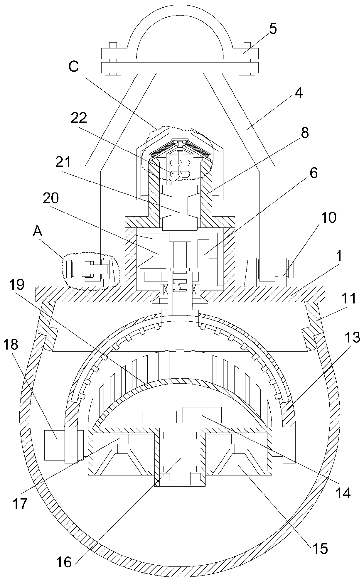 Site safety monitoring device