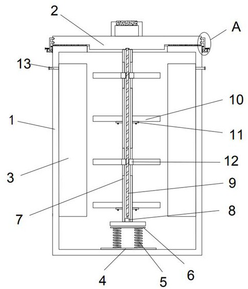 Metal shell body used for accommodating electronic components and provided with inflation assembly