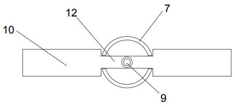 Metal shell body used for accommodating electronic components and provided with inflation assembly