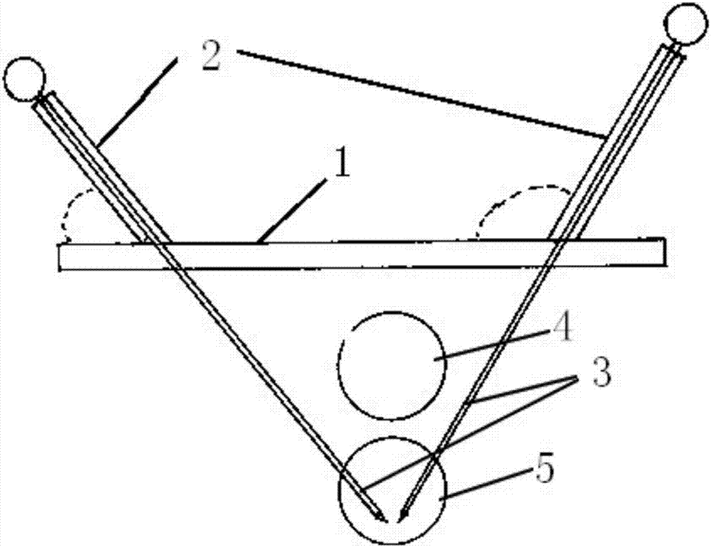 Conformal puncture guiding device and preparation method thereof