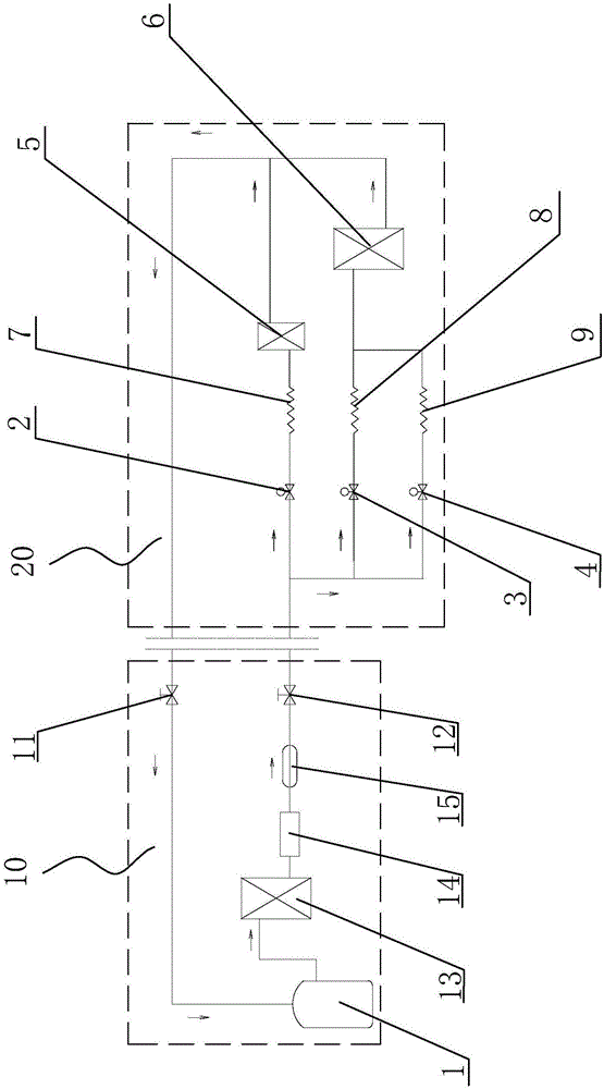 Refrigerating system