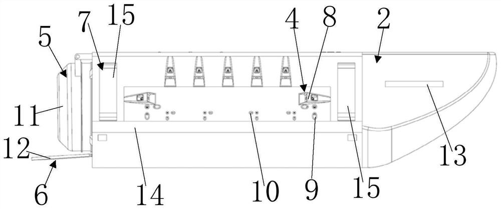 Freight spaceship for space station cargo transportation and freight method