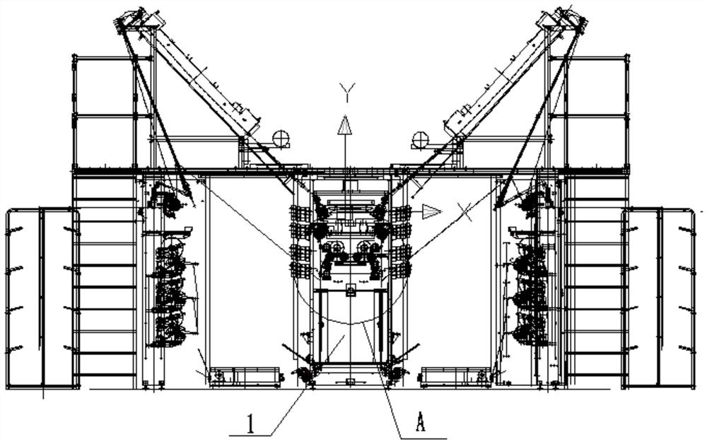 False twist texturing machine for special filament processing