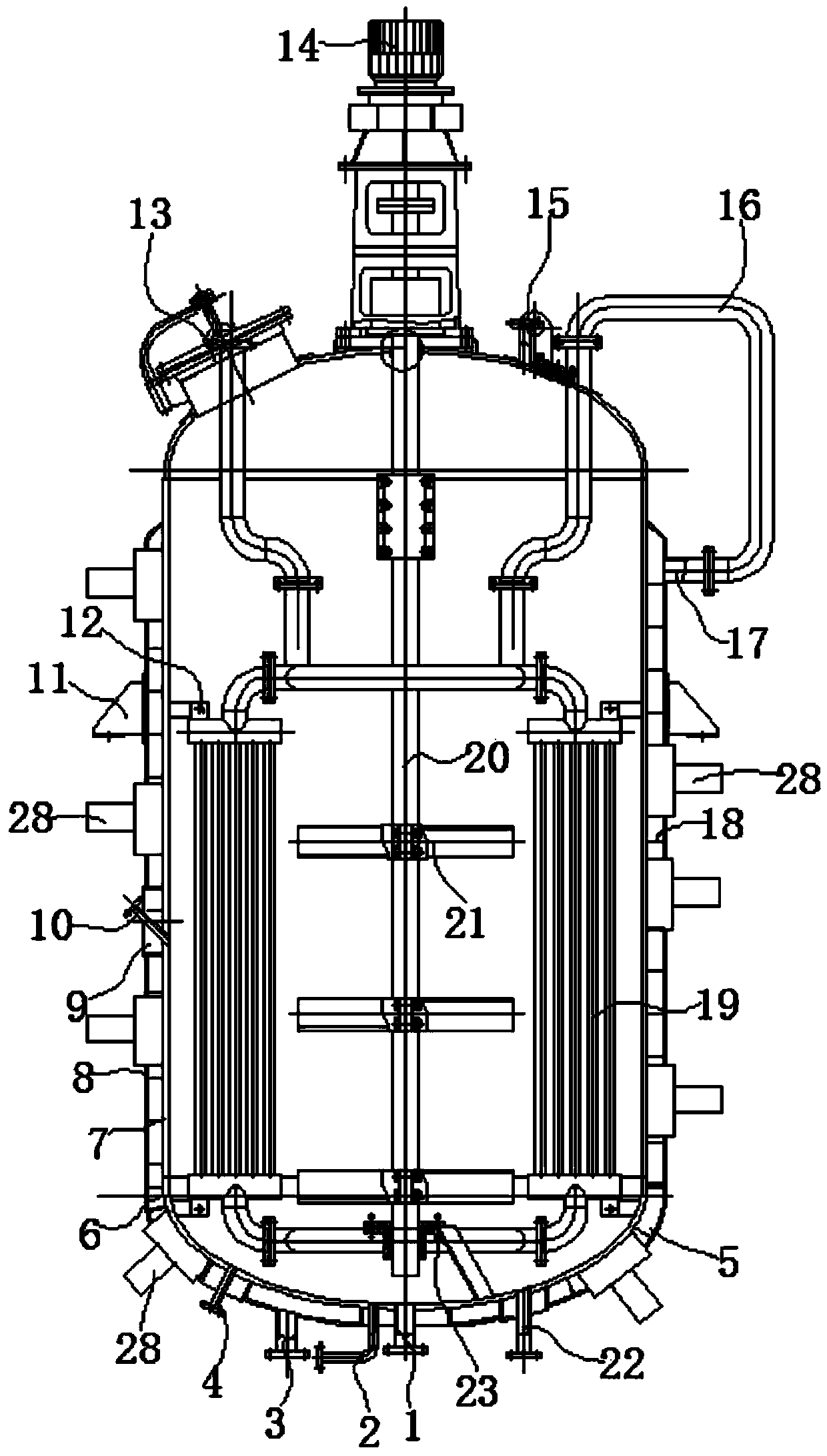 Carboxylic butadiene-styrene latex and preparation method thereof