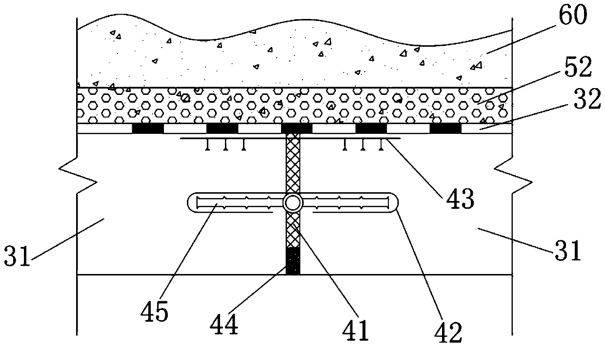 Anti-seismic system used for underground neutron energy power station