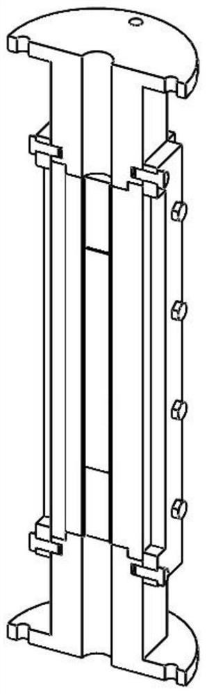 A two-way visual CHF research visualization experimental device in a narrow rectangular channel