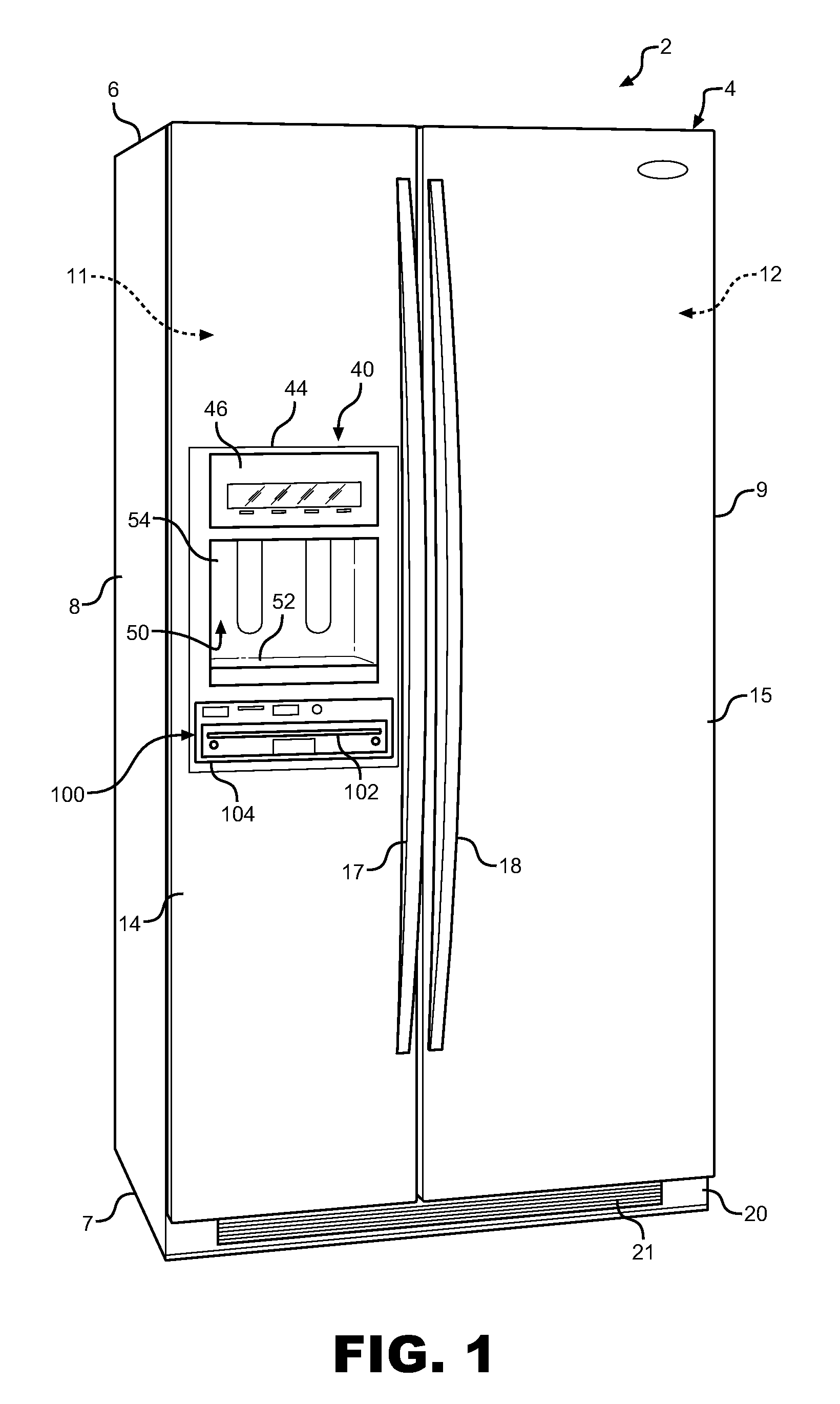 Refrigerator door vacuum preservation system