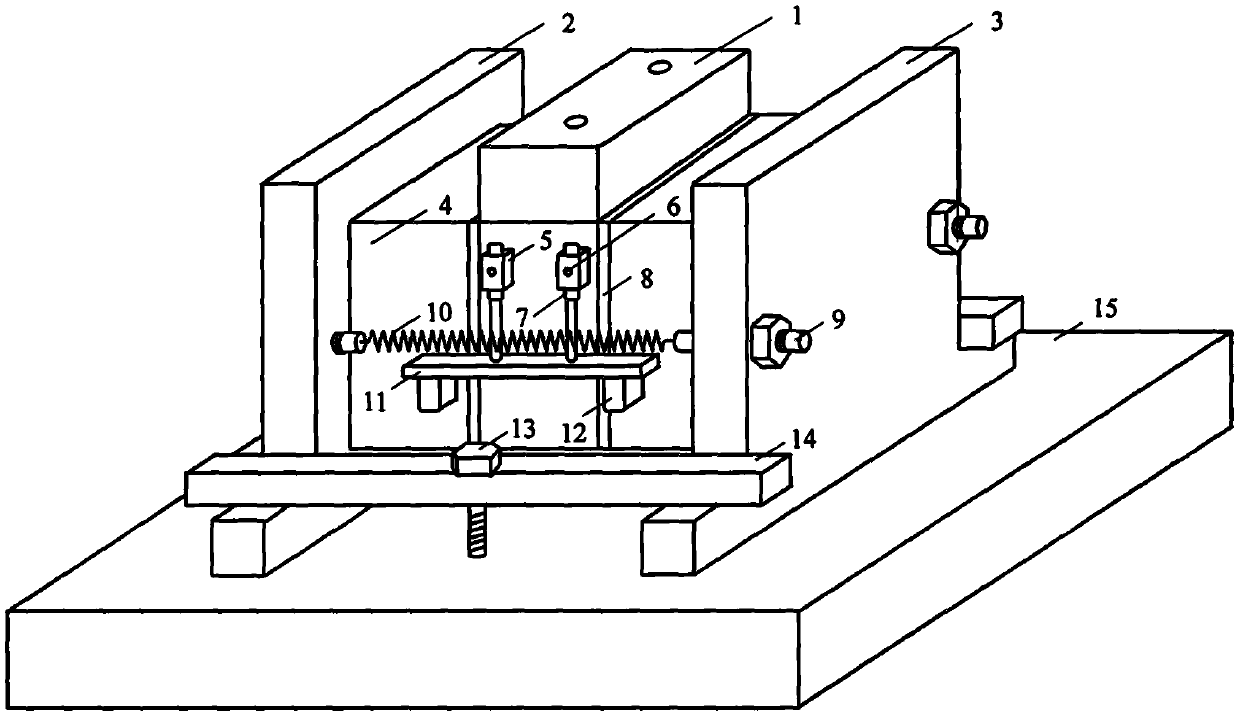 Testing device and method for shear modulus of geotextile interlayer of asphalt concrete structure