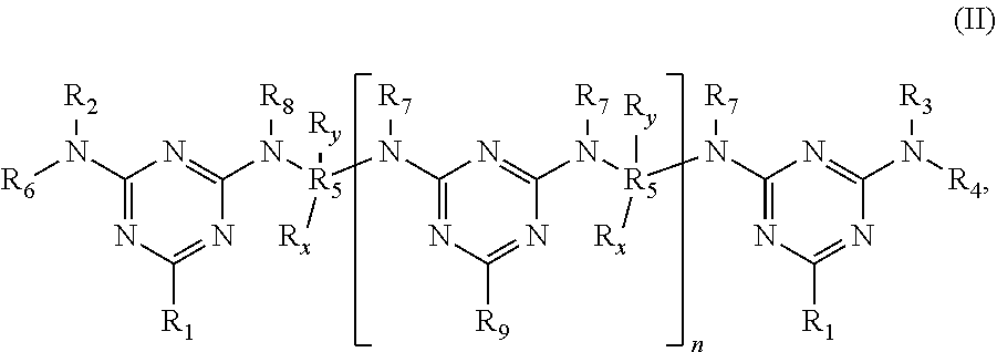 Triazine-Precondensate-Aldehyde Condensation Products and Method for Obtaining the Same